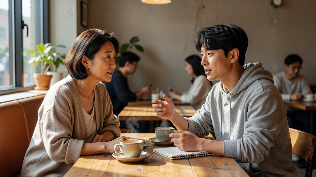 40대와 20대가 세대 차이를 넘어 소통하는 영포티 소통법